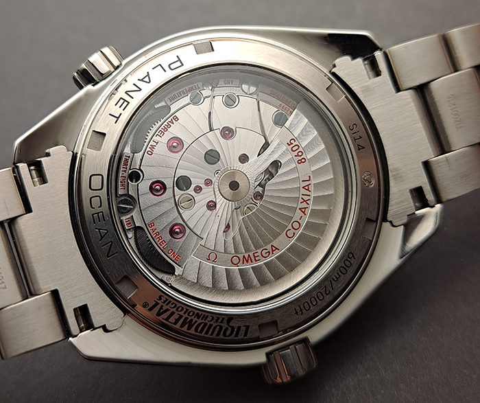 Omega Seamaster Planet Ocean 600M Co-Axial Titanium GMT Wristwatch Ref. 232.90.44.22.03.001